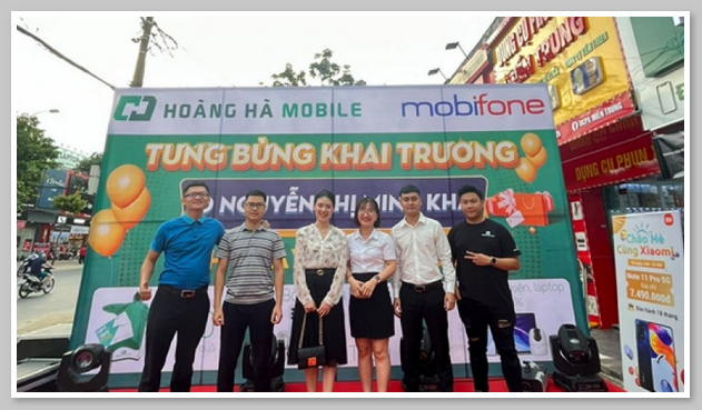 Hoàng Hà Mobile Nghệ An ngày khai trương 